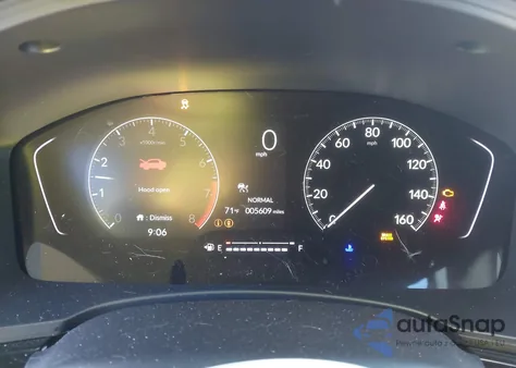 2025 Honda Civic Sedan Sport z USA, uszkodzony, nr VIN 19XFL2H83SE020941